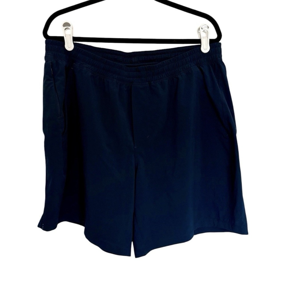 lululemon Pace Breaker Lined Shorts 7" True Navy Size XXL
